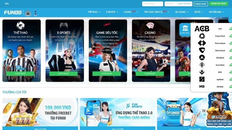 nạp tiền fun88